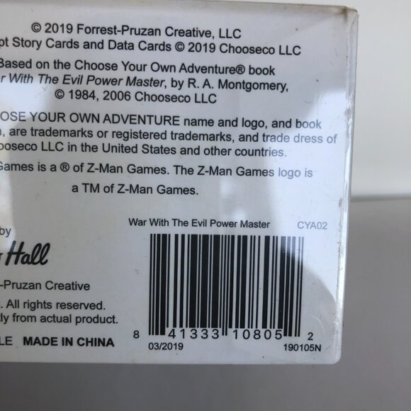 New in Box-War With the Evil Power Master - Picture 10 of 10